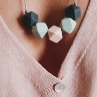 Mini Geometric | Collier allaitement, portage et de dentition