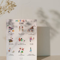 Cadeau pour vous - Affiche Mothers Can - MintyWendy Default Title