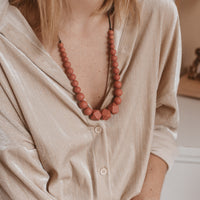 Terracotta | Collier de portage, d'allaitement et de dentition - MintyWendy Default Title