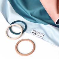 Coffret Plage - MintyWendy Serviette + trio bracelet Bleu