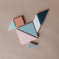 Tangram Montessori - jeu pour les 4 ans et plus - MintyWendy Default Title