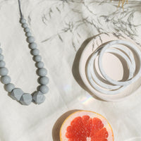 Monochrome Gris | Bijou allaitement, portage et de dentition - MintyWendy Default Title