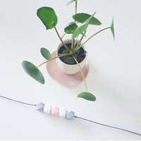 Mini Geometric | Collier allaitement, portage et de dentition - MintyWendy Rose