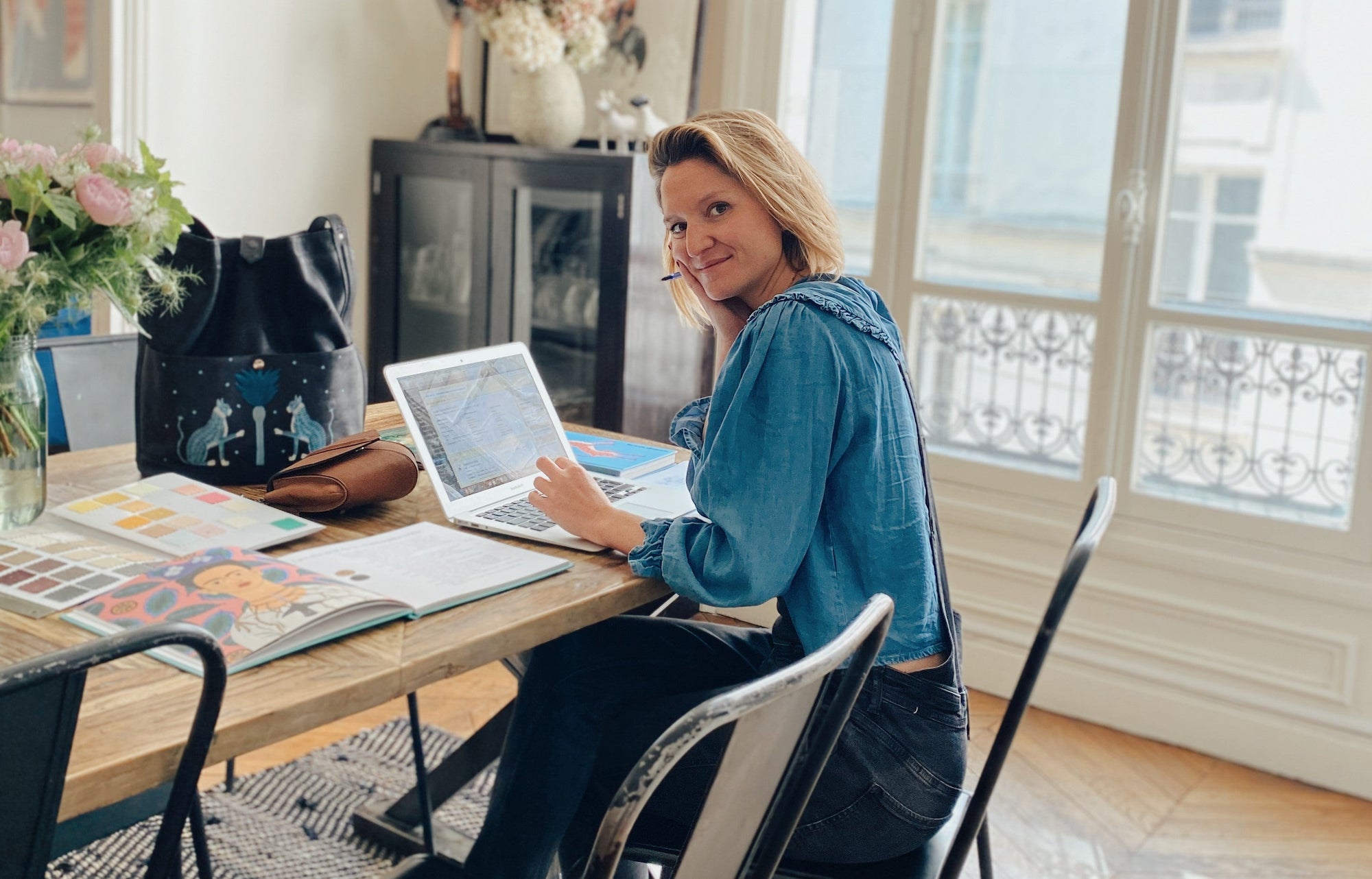 France Lamy Herbeau, fondatrice de Josefina bags - Le sac à langer évolutif