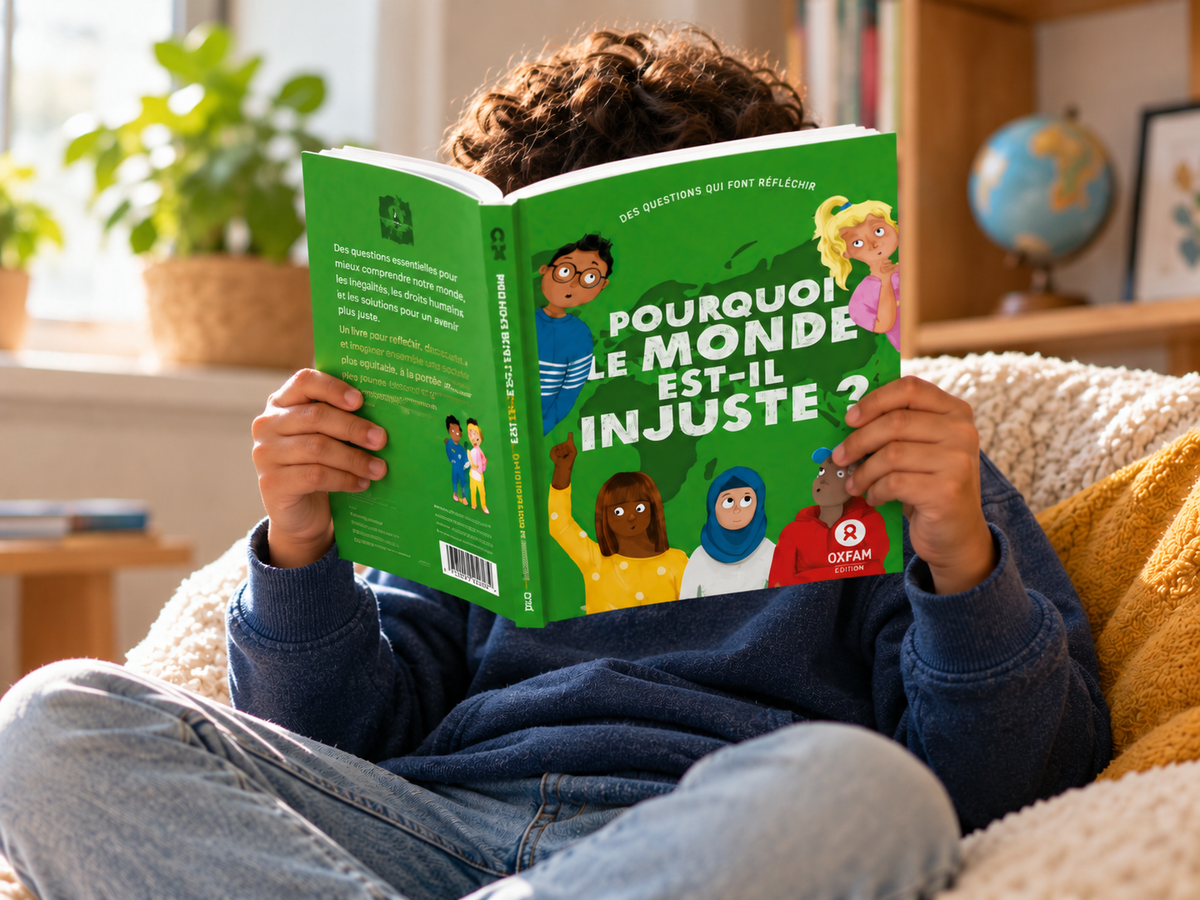 Pourquoi le monde est-il injuste ? L'ebook gratuit d'Oxfam pour en parler aux enfants