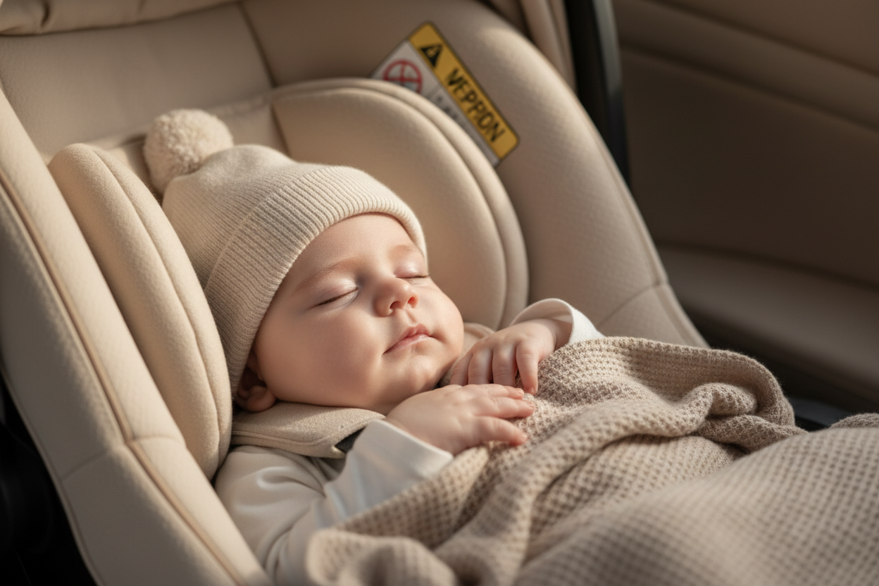 Long trajet en voiture avec bébé : conseils pratiques pour survivre aux heures de route