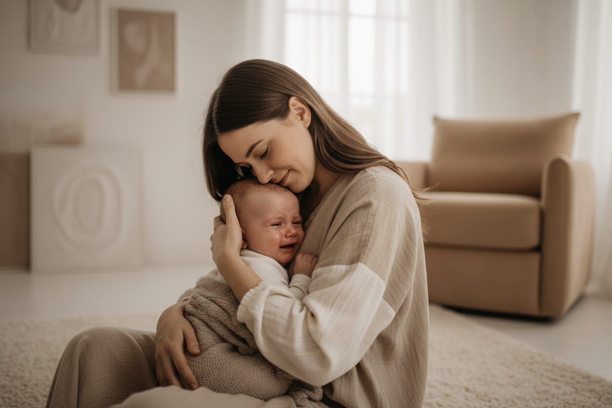 La liste des choses à vérifier quand bébé pleure