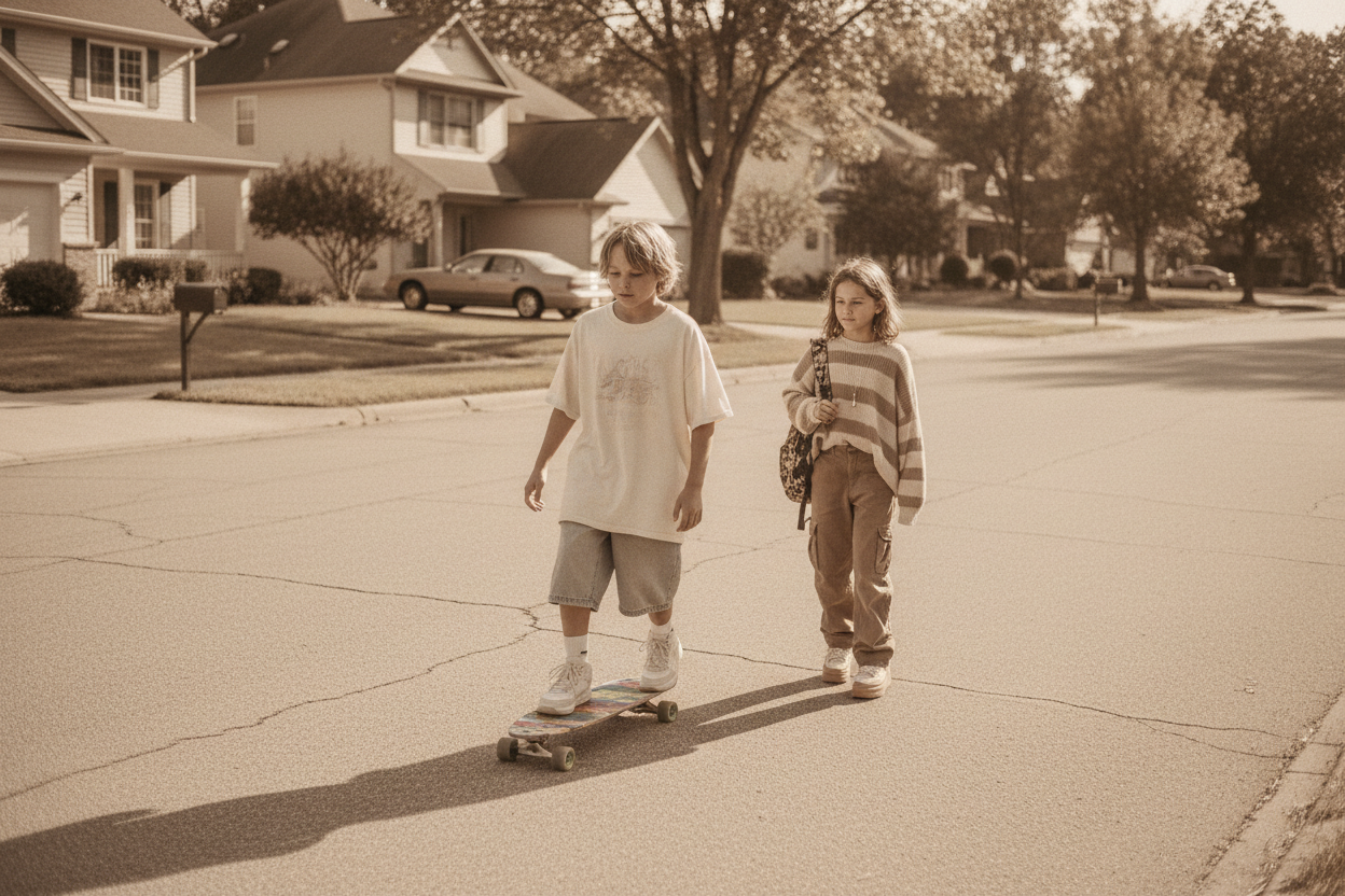 Éducation enfants des années 90 : la tendance parentale qui revient