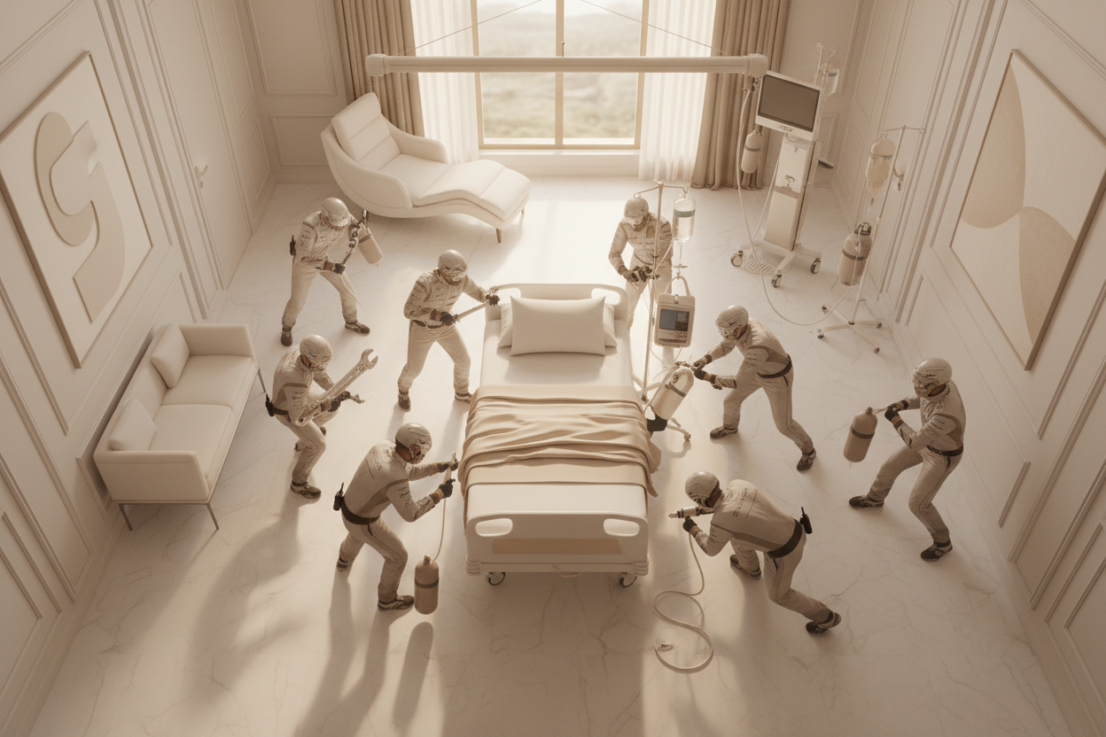 équipe Ferrari dans l'hôpital mintywendy