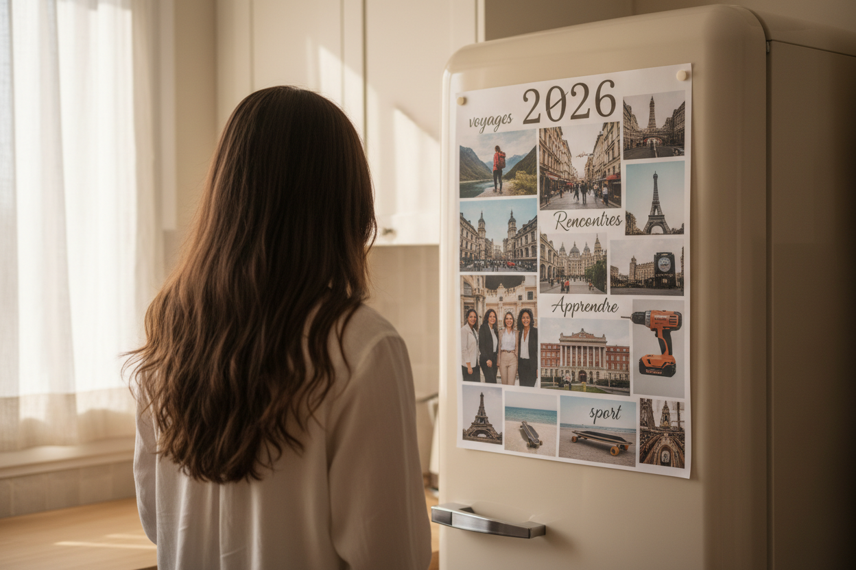 Vision Board 2026 : créer son tableau de visualisation en fin d’année