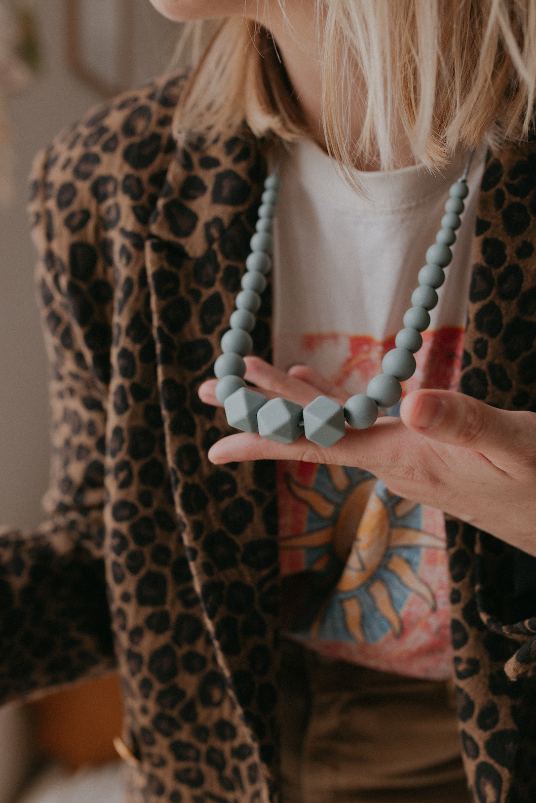 Billie | Collier de portage, d&#39;allaitement et de dentition