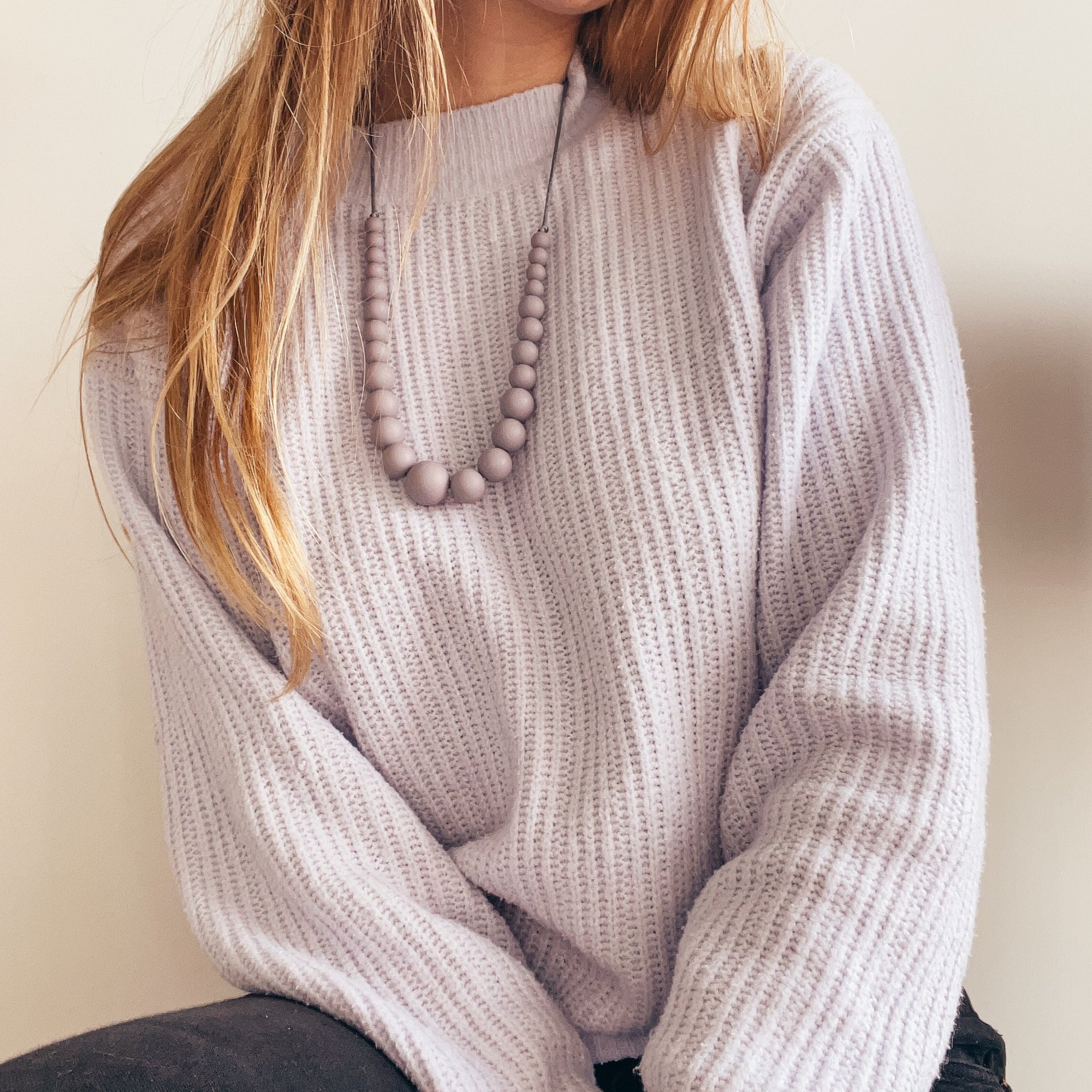 Clélia | Collier de portage, d'allaitement et de dentition - MintyWendy Rounded