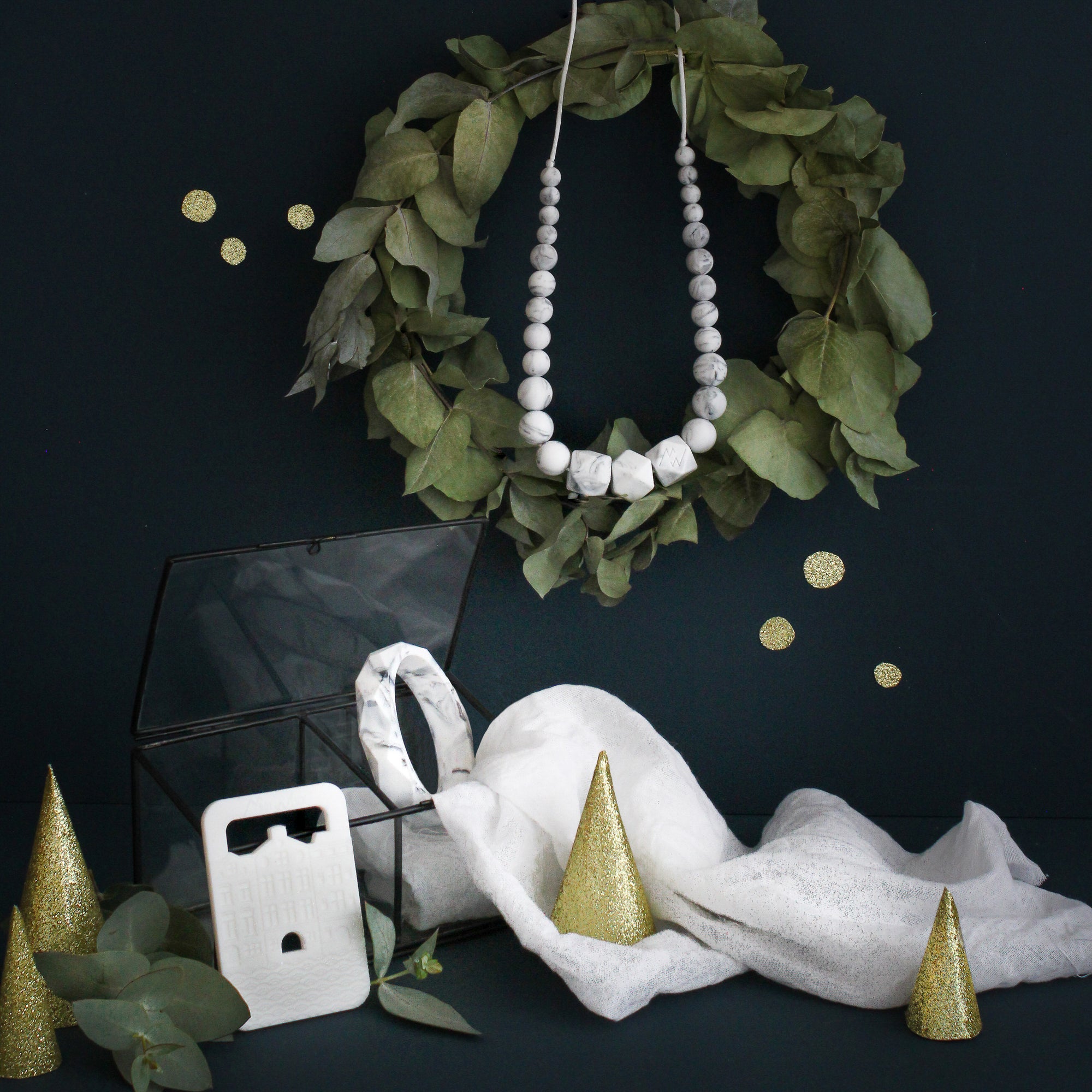 Coffret Cadeau de naissance Marbre - MintyWendy Default Title