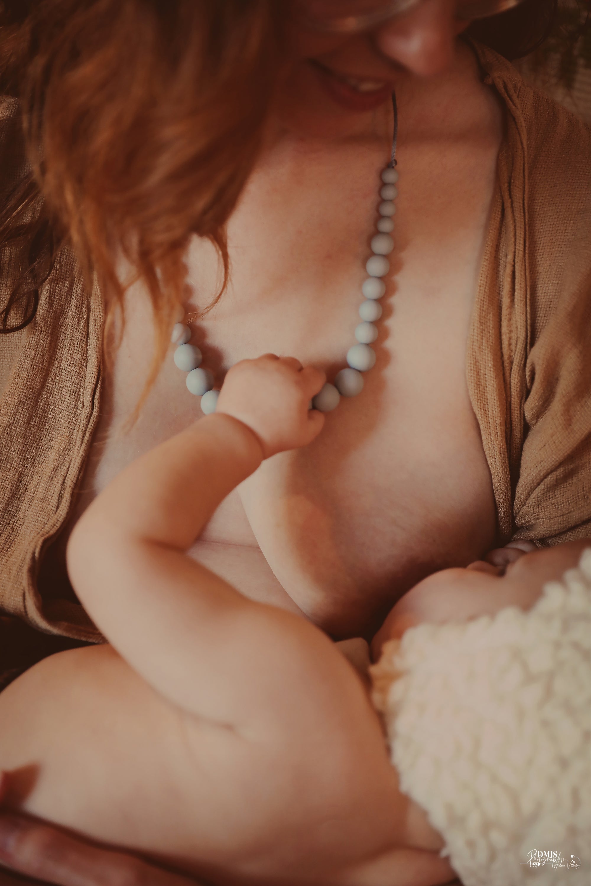 Monochrome Gris | Bijou allaitement, portage et de dentition - MintyWendy Default Title