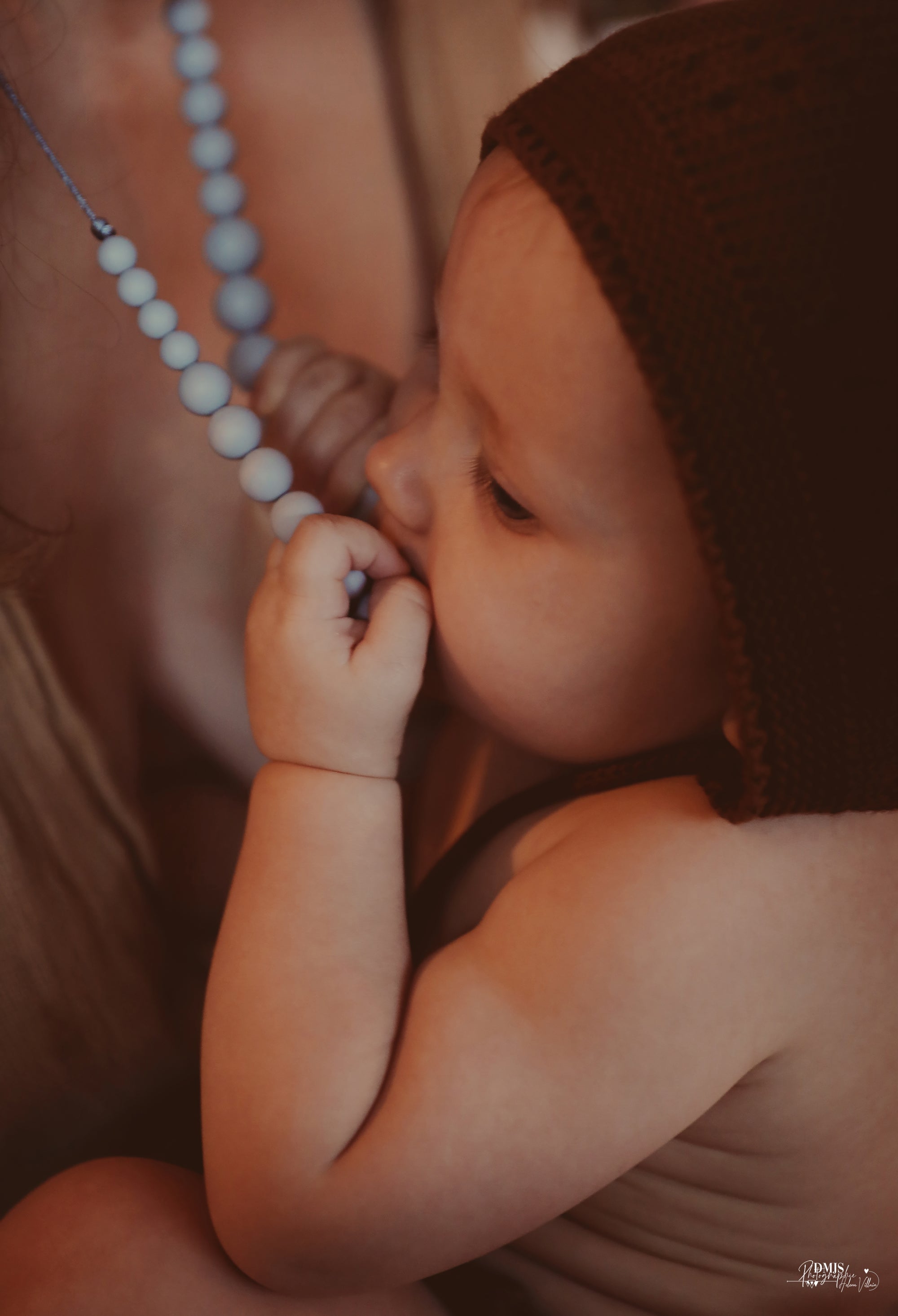 Monochrome Gris | Bijou allaitement, portage et de dentition - MintyWendy Default Title