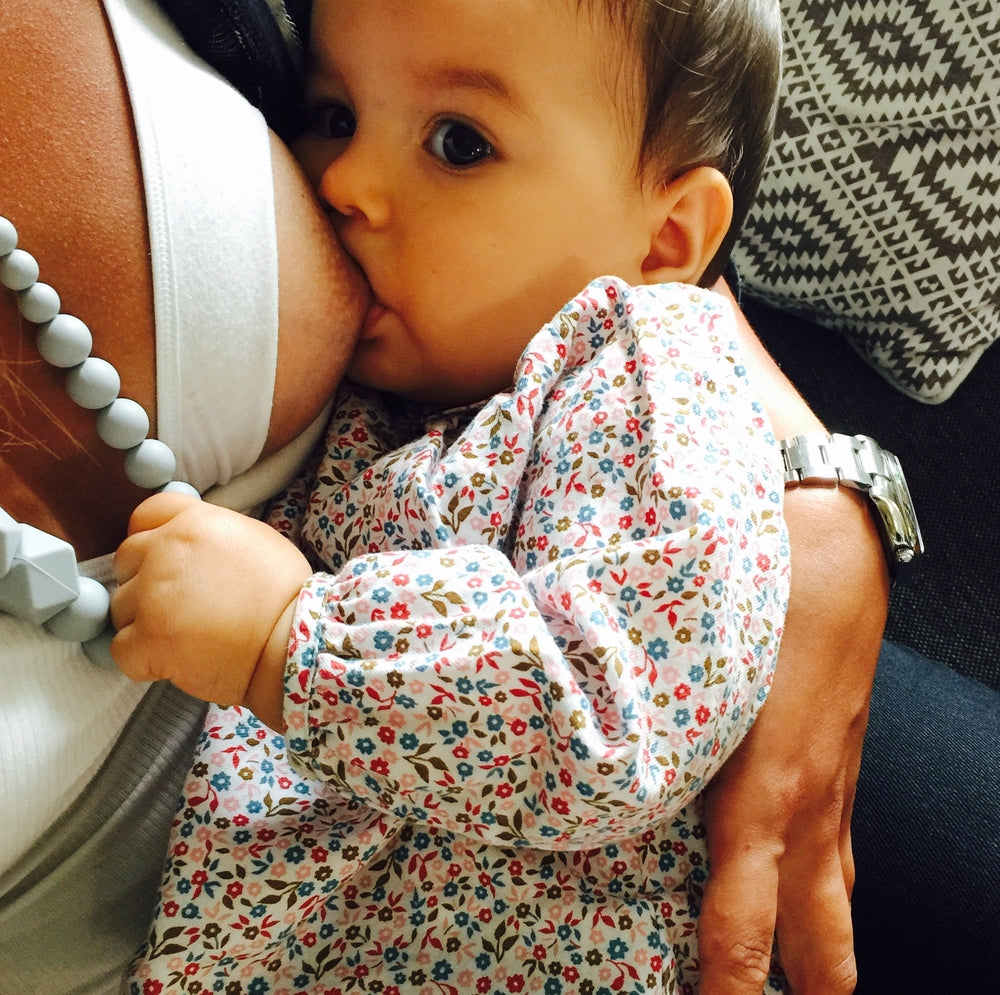 Monochrome Gris | Bijou allaitement, portage et de dentition - MintyWendy Default Title