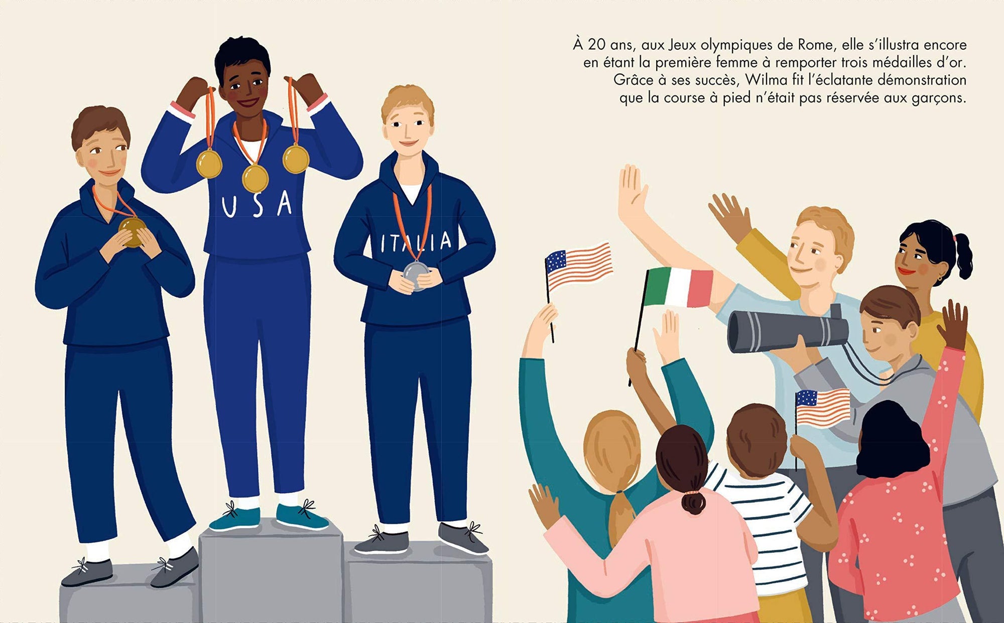 Petite & Grande - Wilma Rudolph (Français) - Relié - MintyWendy