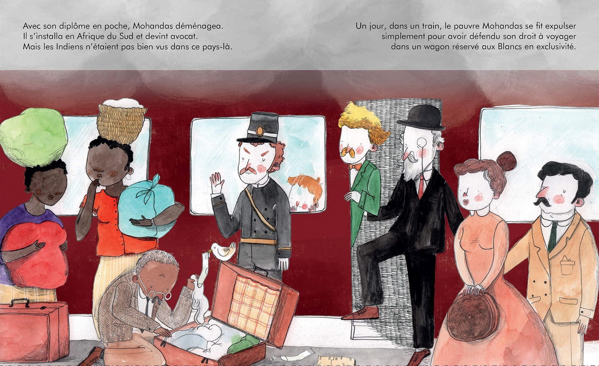 Petit & Grand - Mahatma Gandhi (Français) Relié - MintyWendy