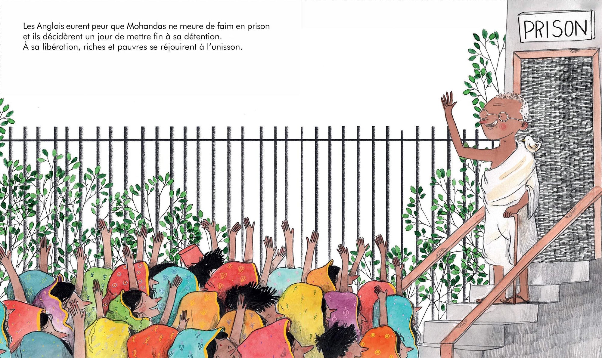 Petit &amp; Grand - Mahatma Gandhi (Français) Relié - MintyWendy