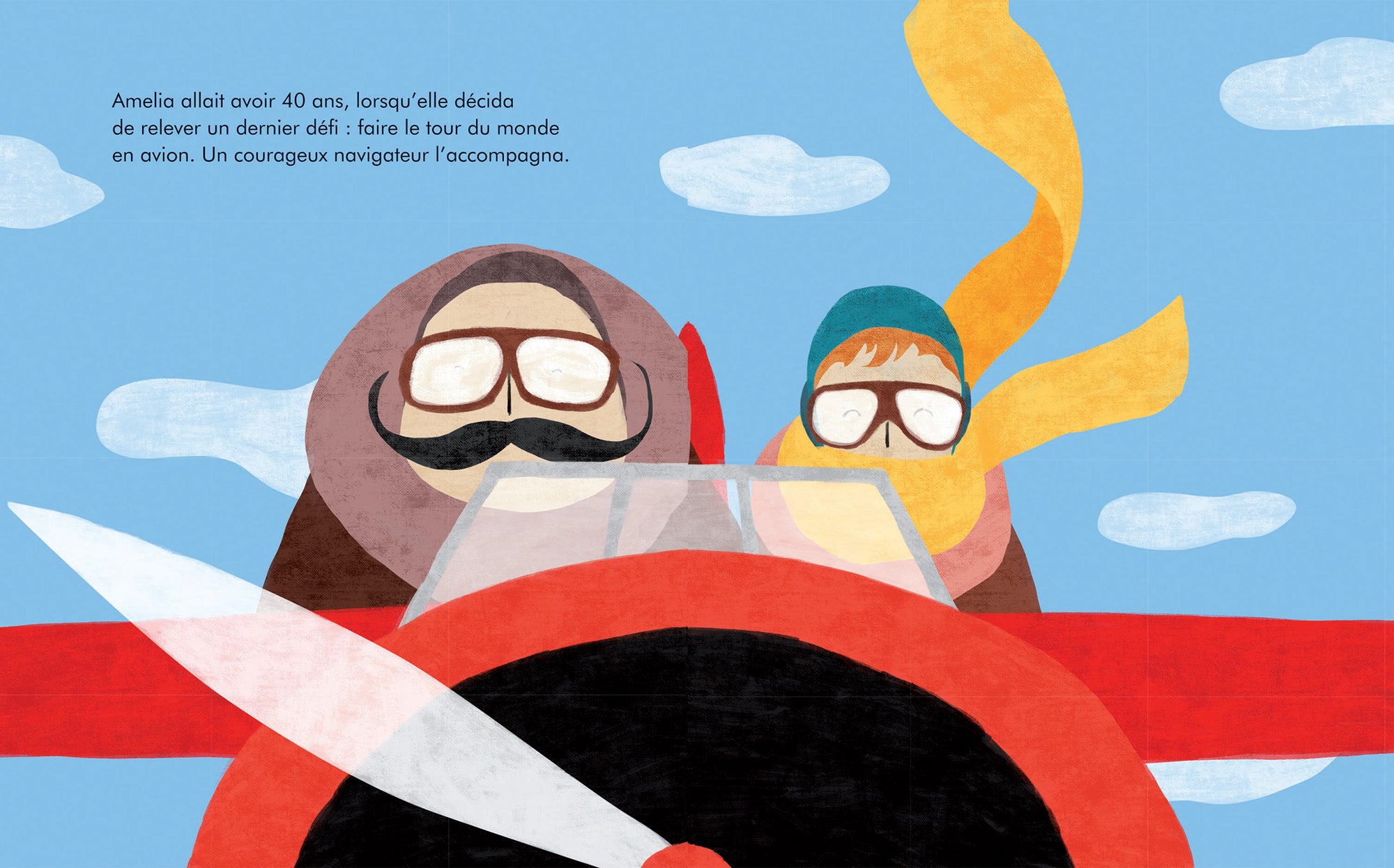 Petite &amp; Grande - Amelia Earhart (Français) Relié