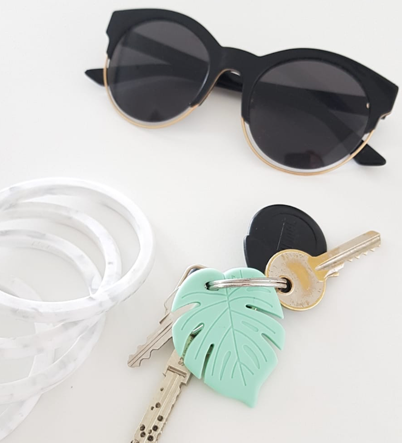 Porte clé Monstera - MintyWendy Default Title