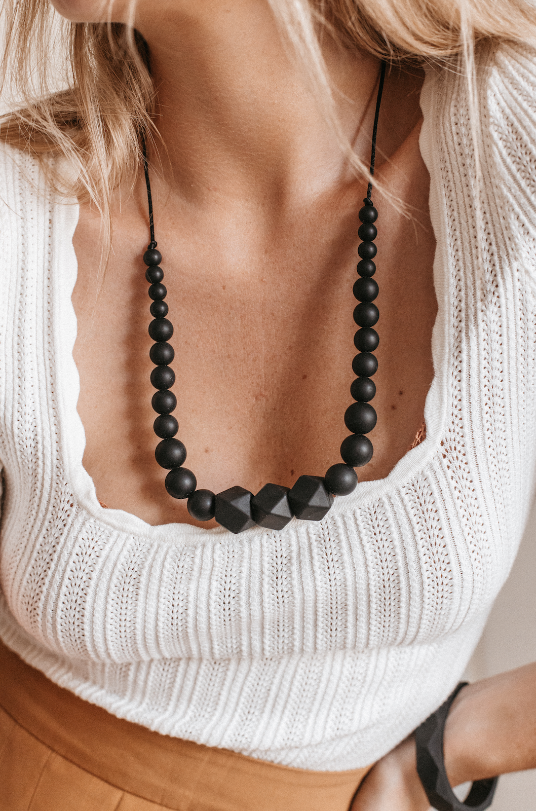 Colomba - | Bijou allaitement, portage et dentition - MintyWendy Perles Hexagonales