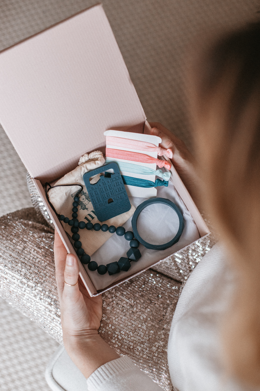 Coffret Cadeau de naissance Bleu - MintyWendy