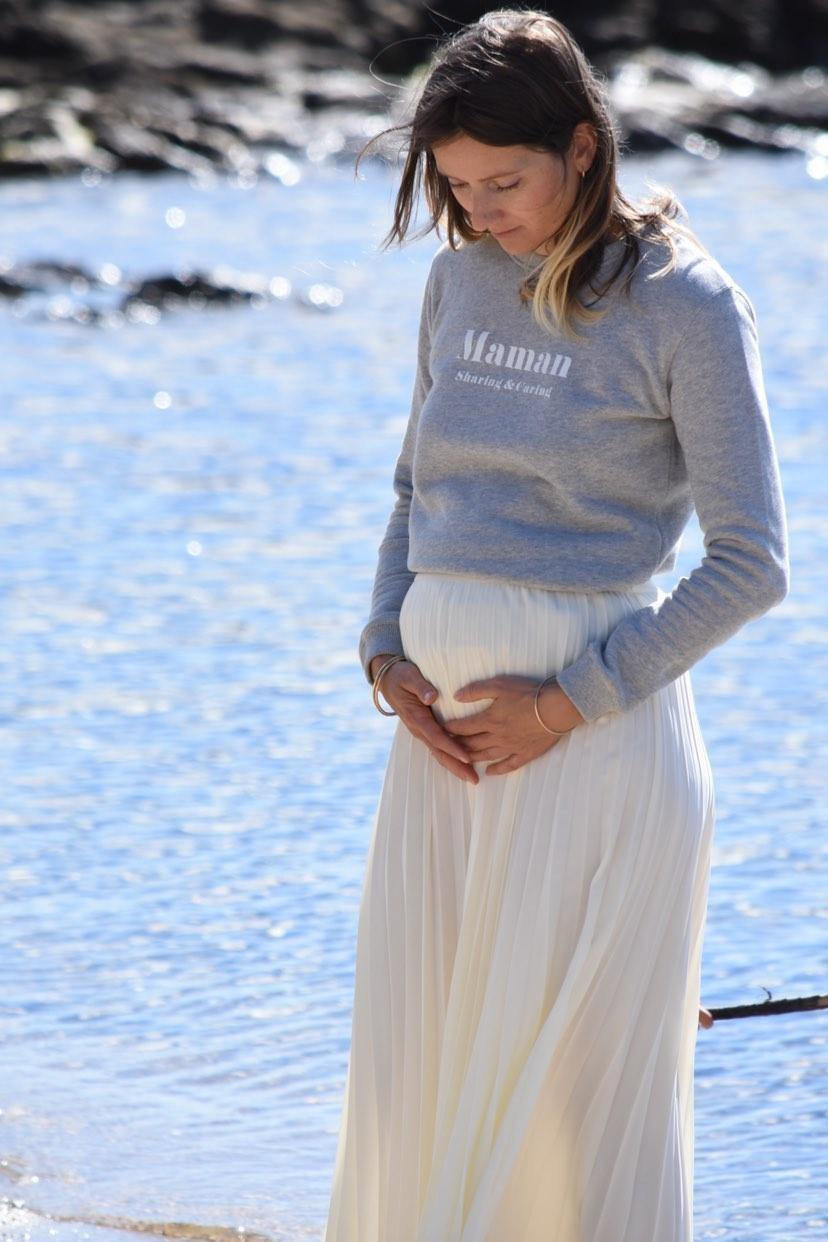 Sweat - Maman Sharing & Caring - Collaboration Chat-Malo - MintyWendy