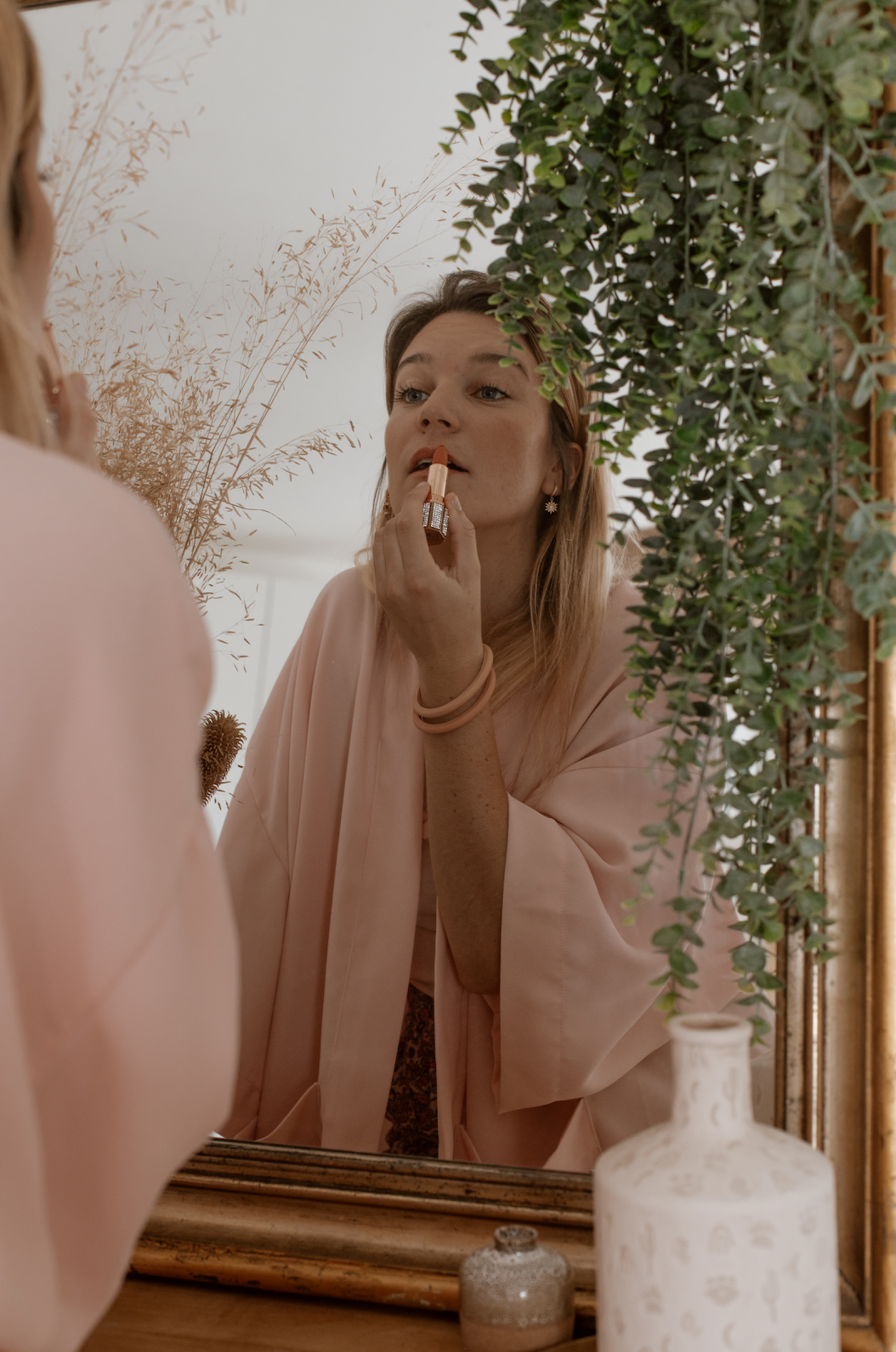 Kimono Post-Partum Prunelli -Made in Paris - MintyWendy Gris perle