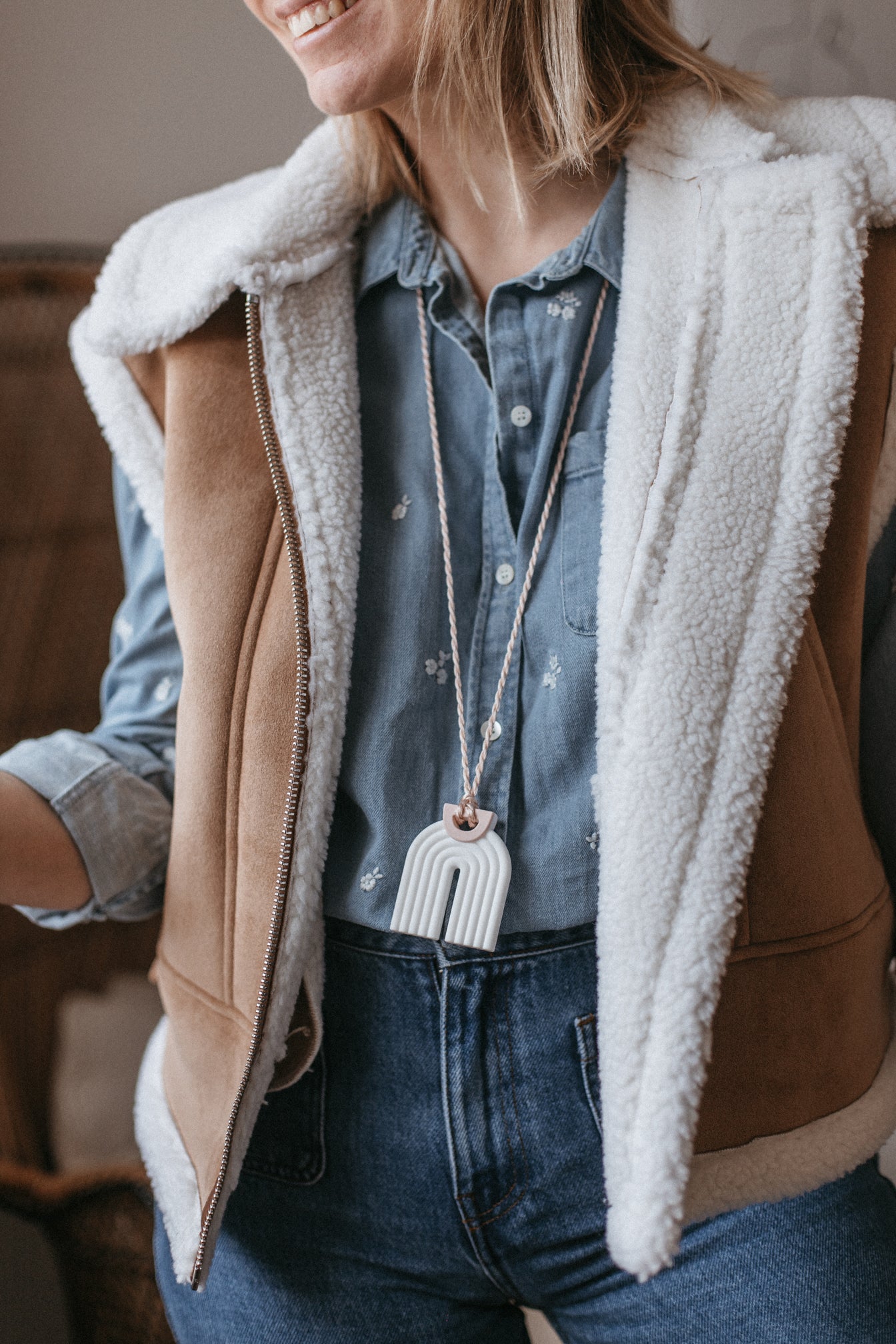 Cordon de soie triple épaisseur pour Anneau Arche - MintyWendy