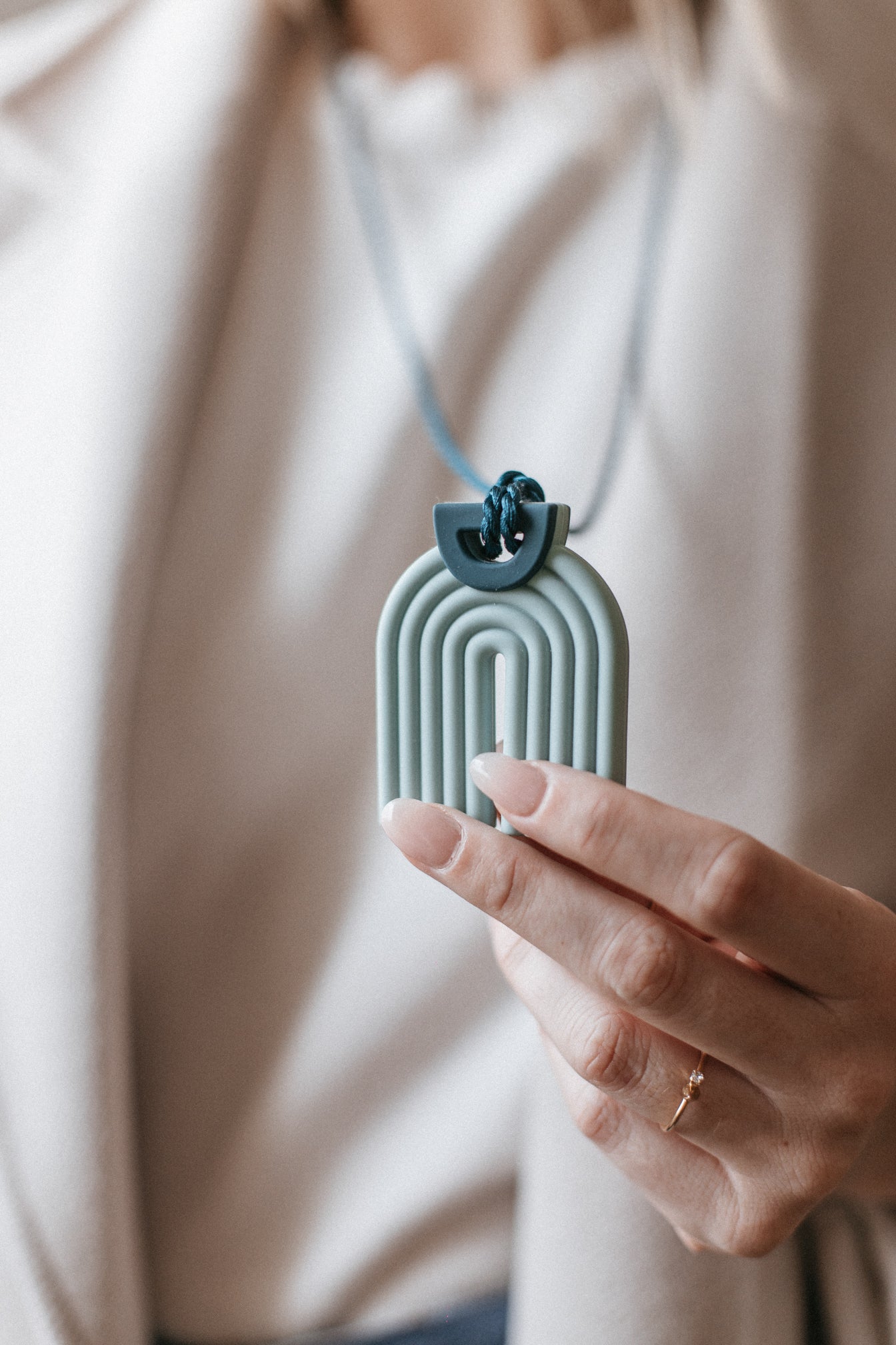 Anneau de dentition - Arche Celadon - MintyWendy