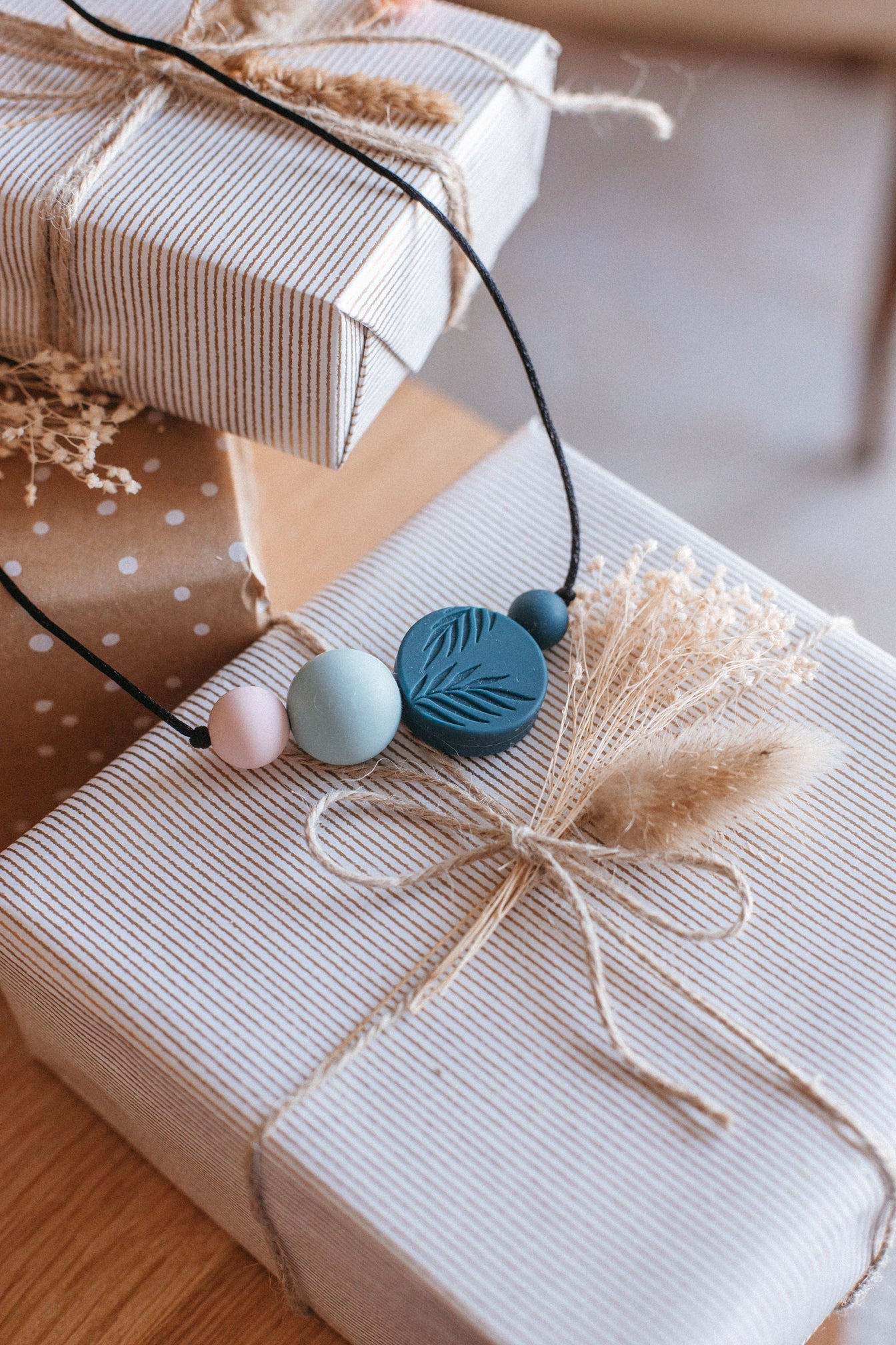 Nuit étoilée - Peacock & Rose | Collier allaitement, portage et de dentition - MintyWendy Default Title