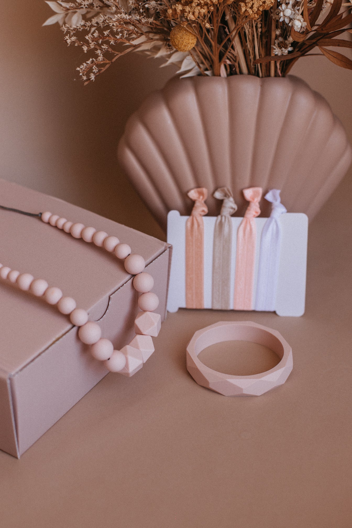 Coffret essentiel cadeau naissance rose - MintyWendy Default Title