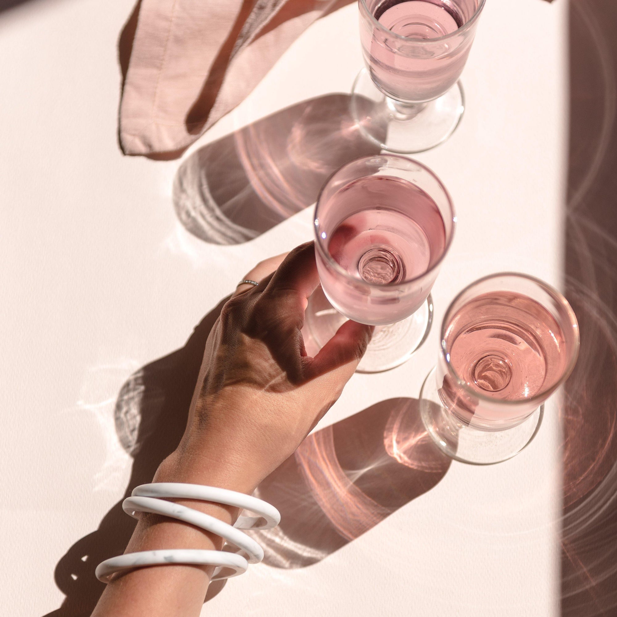 Bracelets d'eau fins MW - MintyWendy 1 Bracelet Marbre