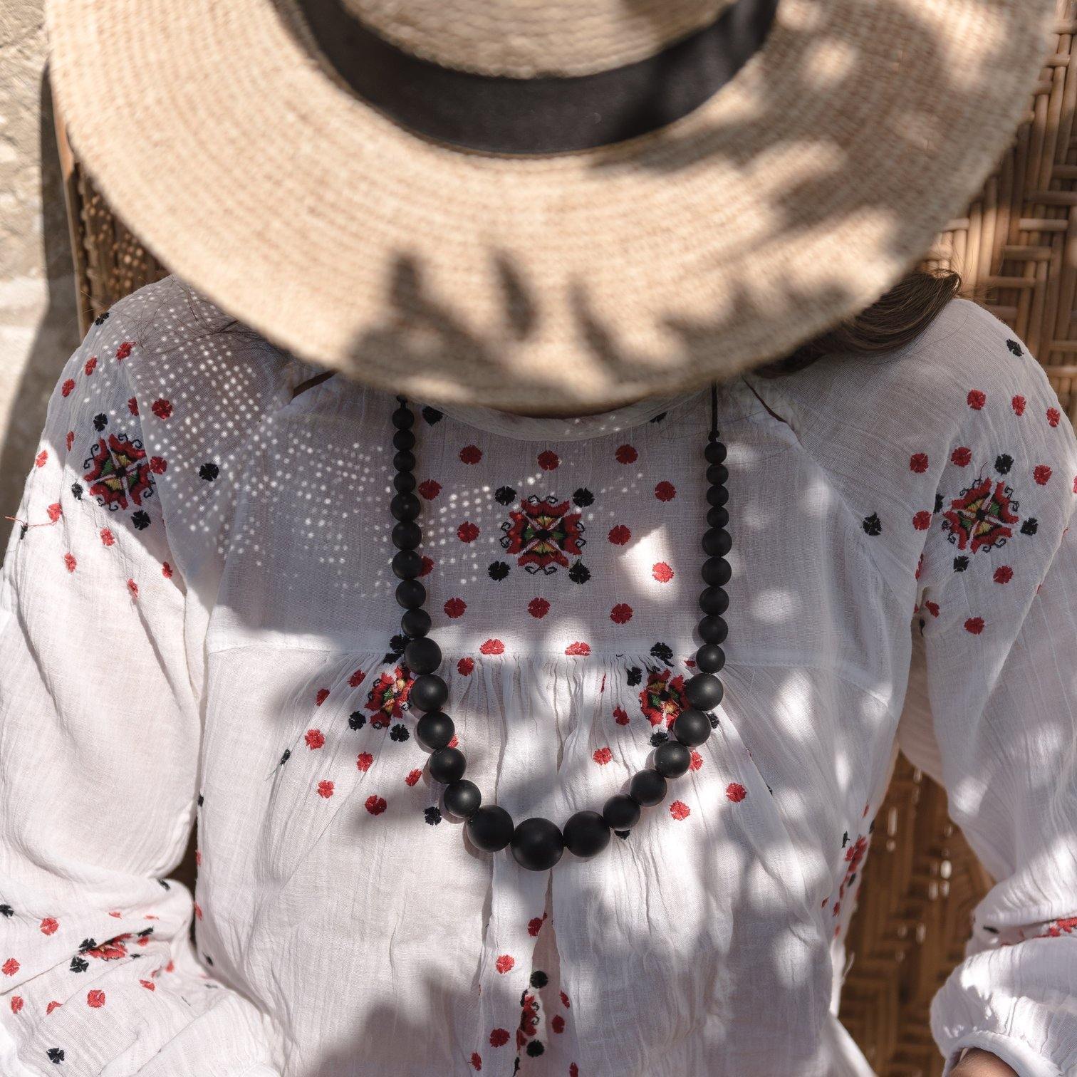 Colomba - | Bijou allaitement, portage et dentition - MintyWendy Perles Rondes