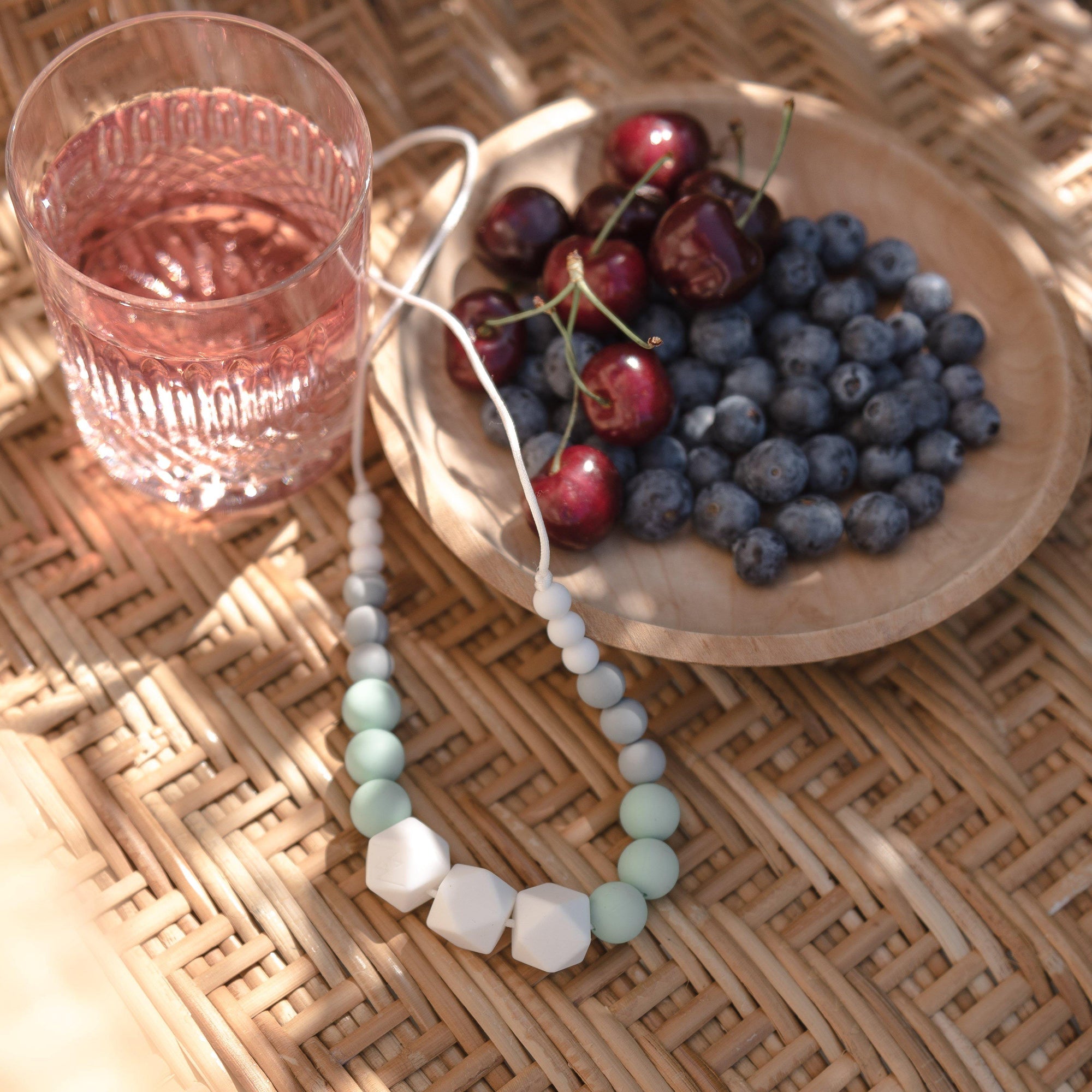 Marie | Collier allaitement, portage et de dentition - MintyWendy Mint