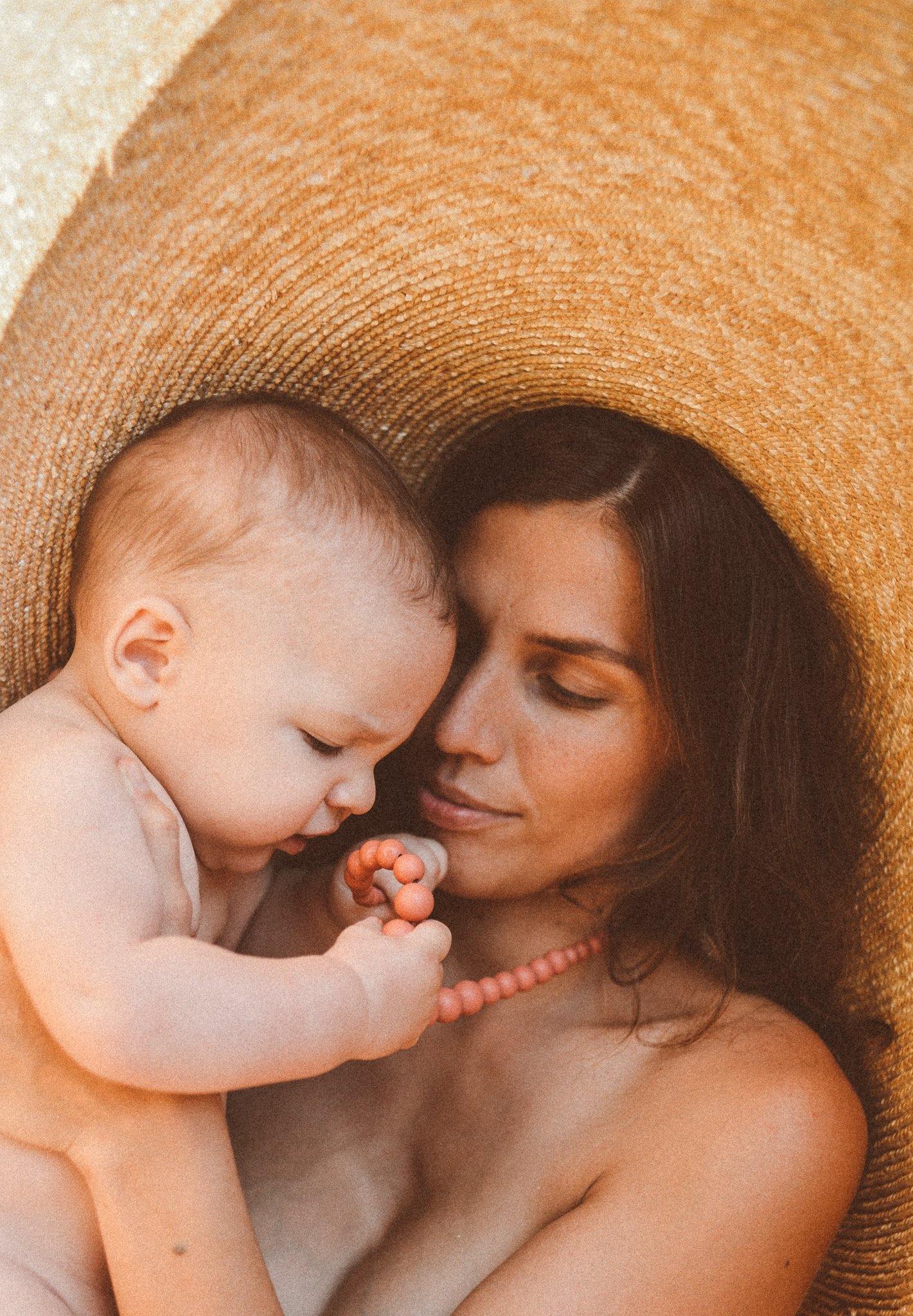 Terracotta | Collier de portage, d&#39;allaitement et de dentition - MintyWendy Default Title