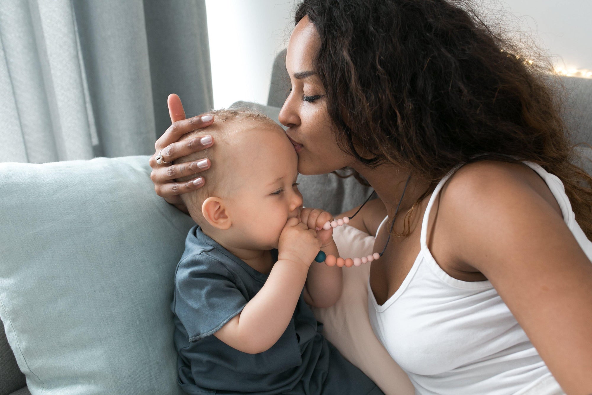 Solène Nude | Bijou allaitement, portage et de dentition - MintyWendy Default Title