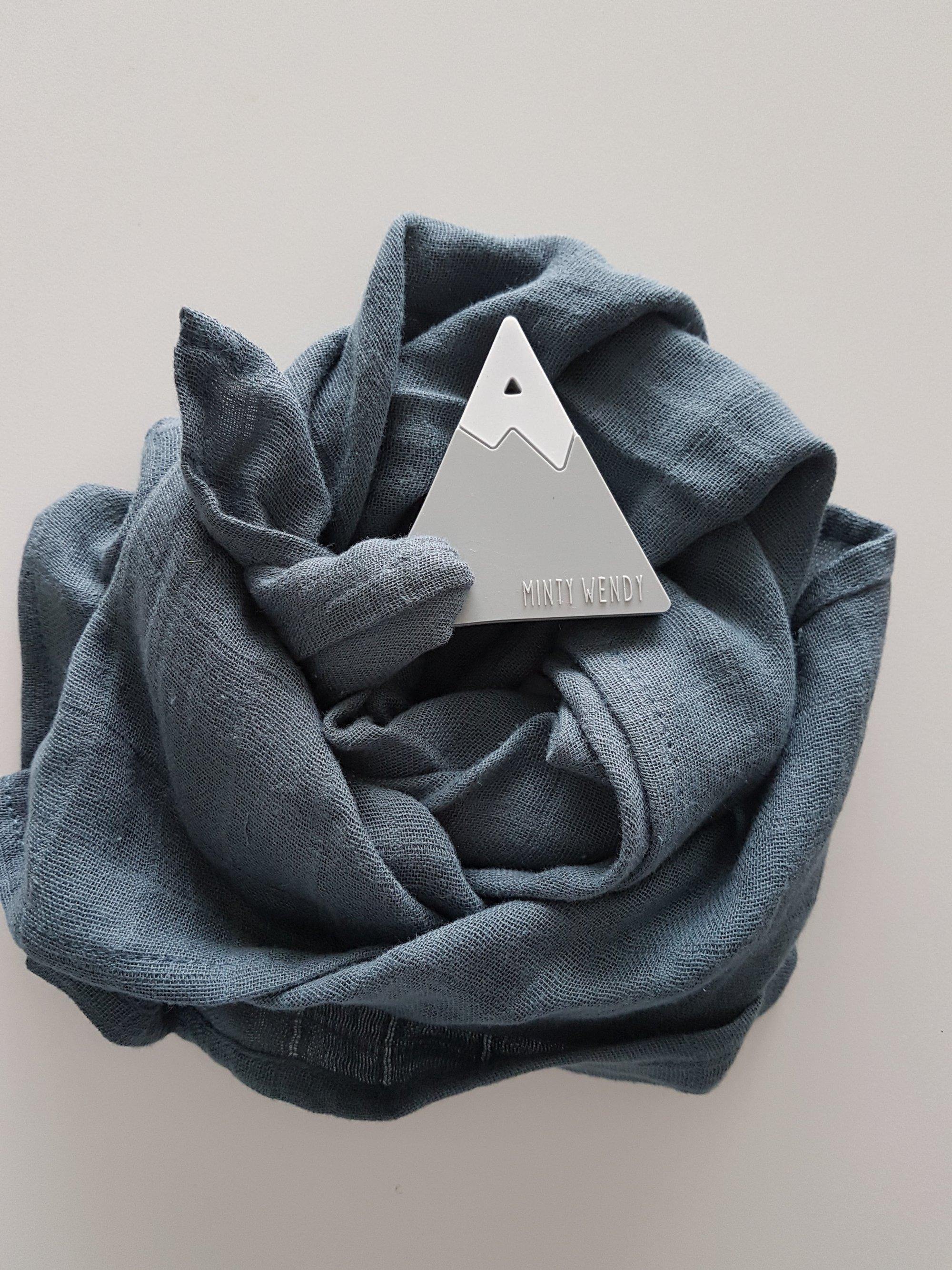 Montagne de Dentition MintyWendy + 10 mois - MintyWendy Montagne + Lange Studio Boheme bleu