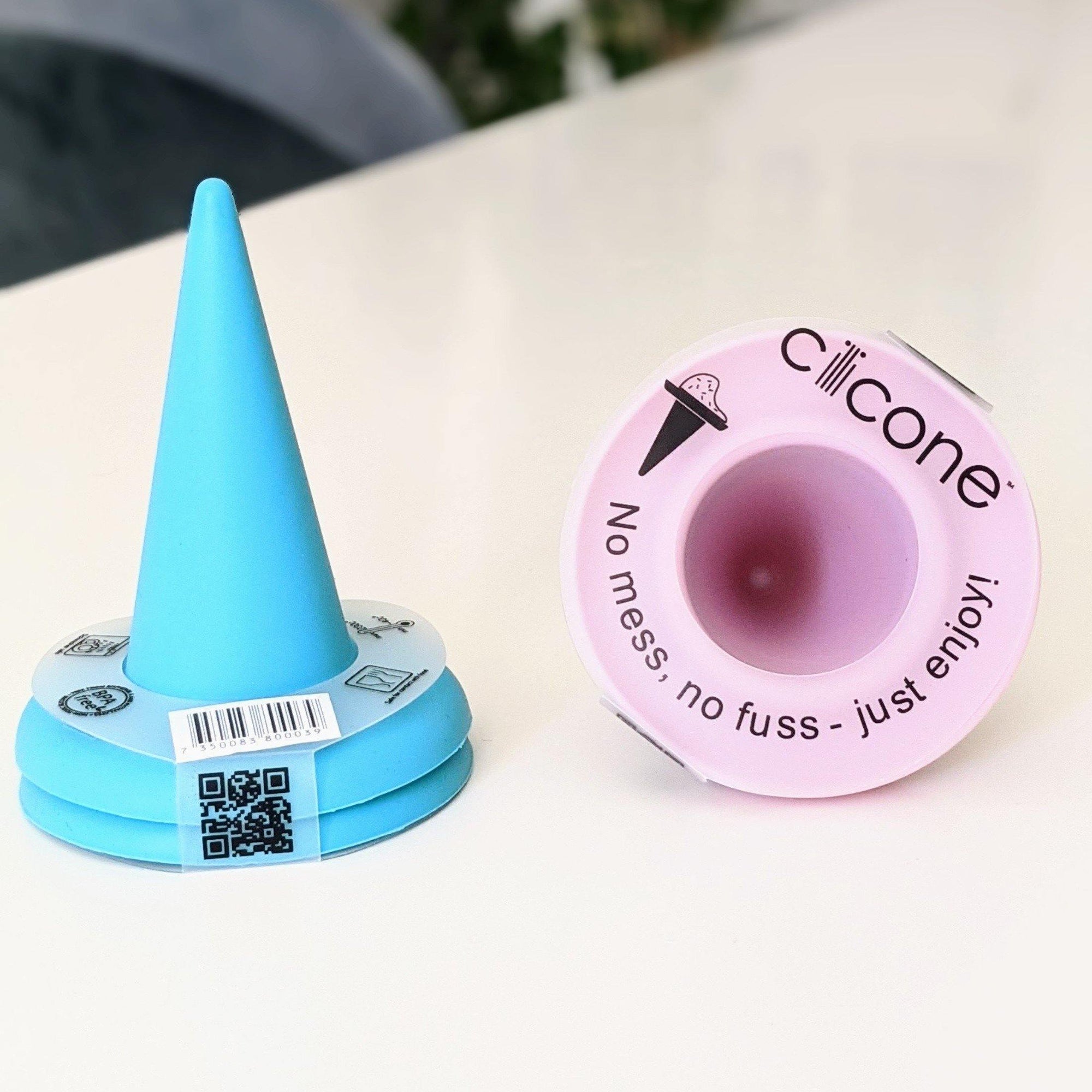 Silly cône à Glace - MintyWendy Bleu