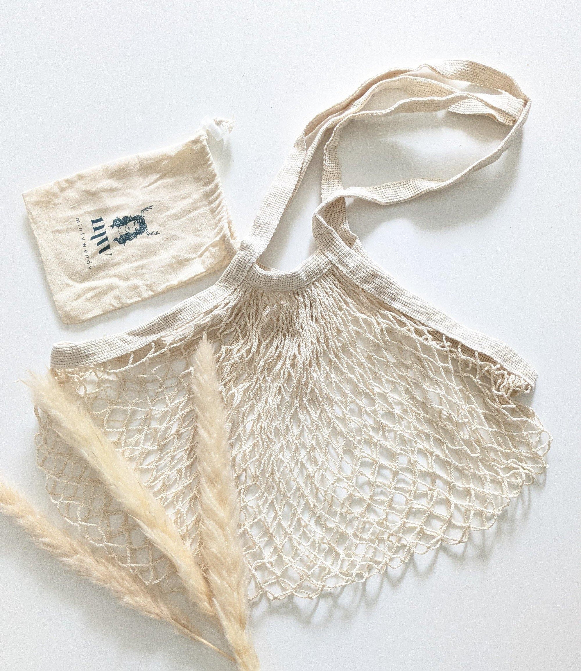 Sac filet avec pochon de rangement intégré - MintyWendy Default Title