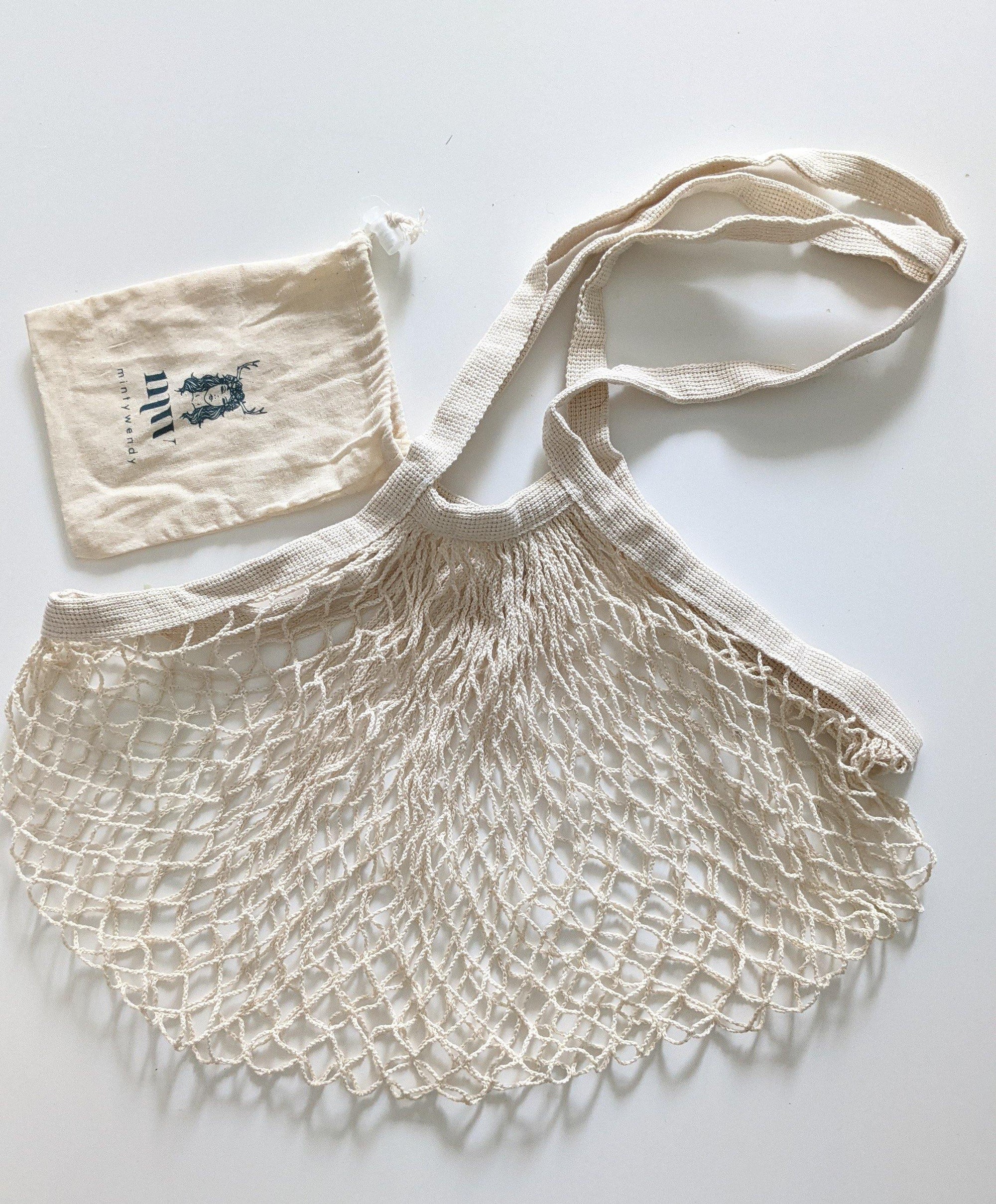 Sac filet avec pochon de rangement intégré - MintyWendy Default Title