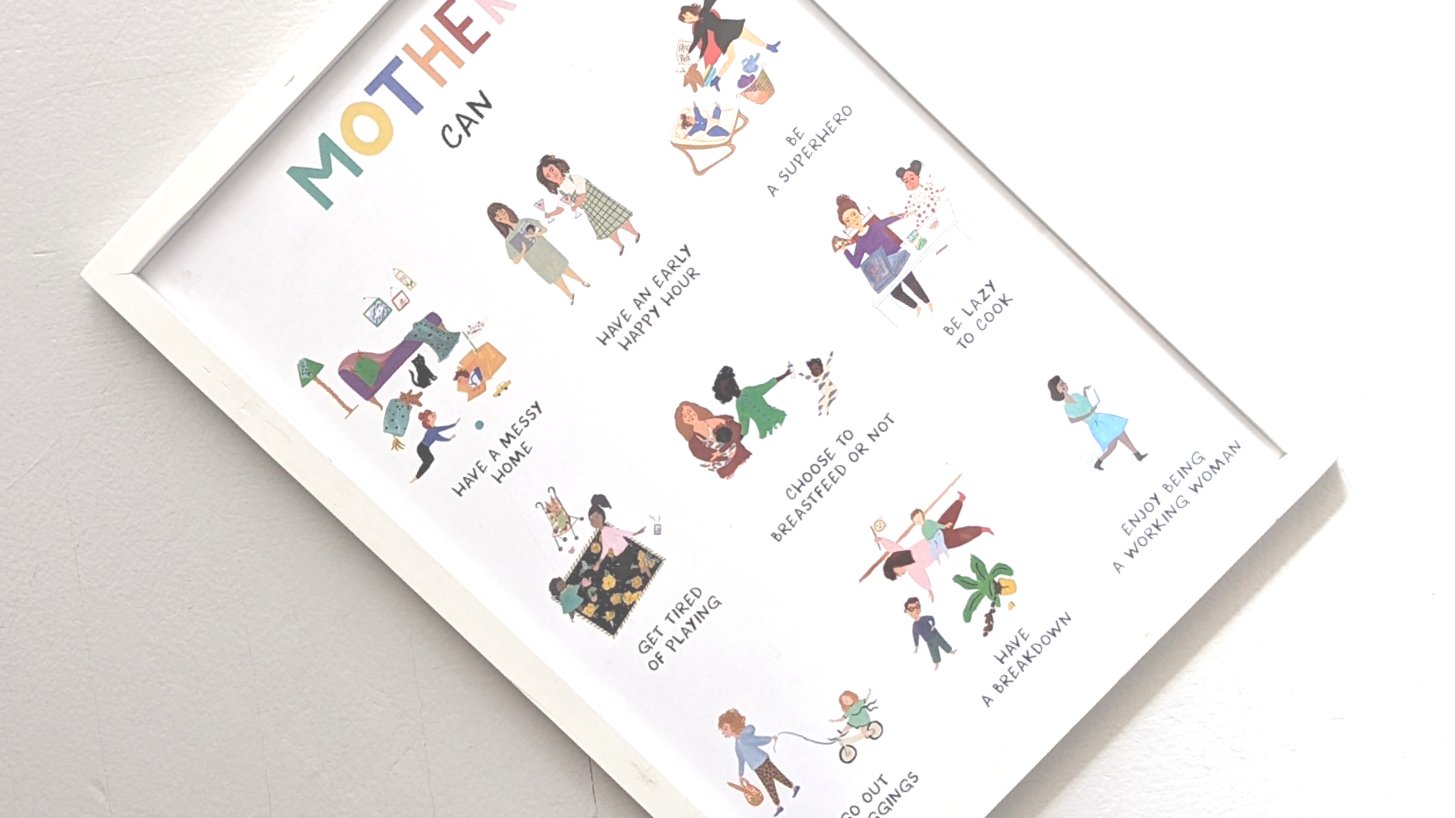 Cadeau pour vous - Affiche Mothers Can - MintyWendy Default Title