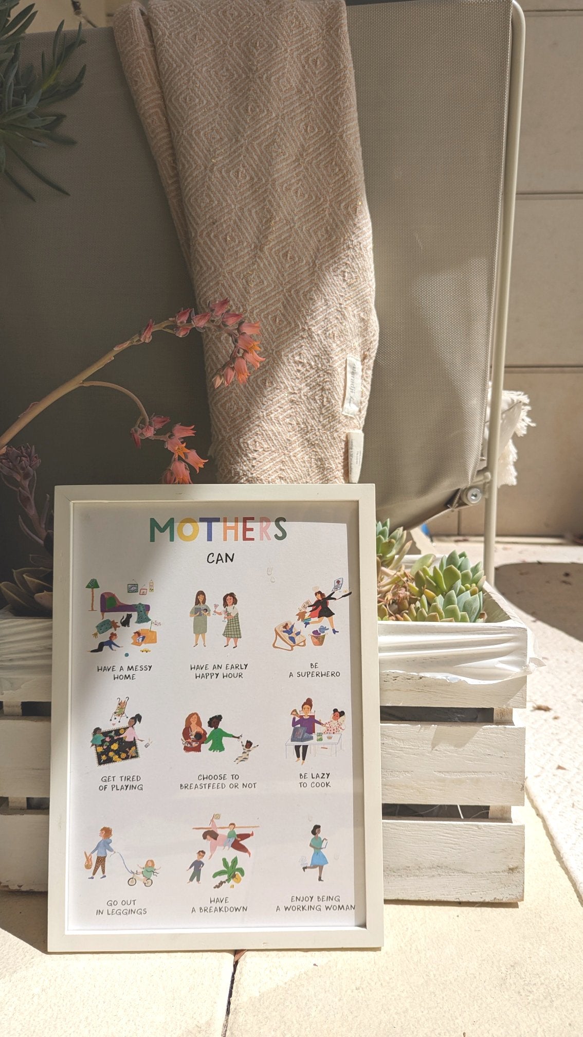 Cadeau pour vous - Affiche Mothers Can - MintyWendy Default Title