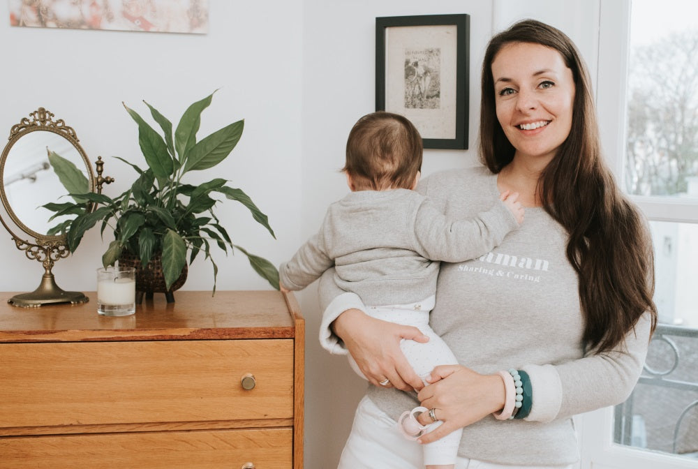 Sweat - Maman Sharing &amp; Caring - Collaboration Chat-Malo - MintyWendy