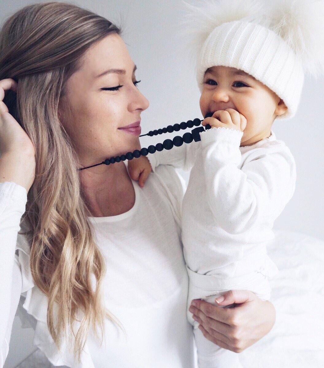 Colomba - | Bijou allaitement, portage et dentition - MintyWendy Perles Hexagonales