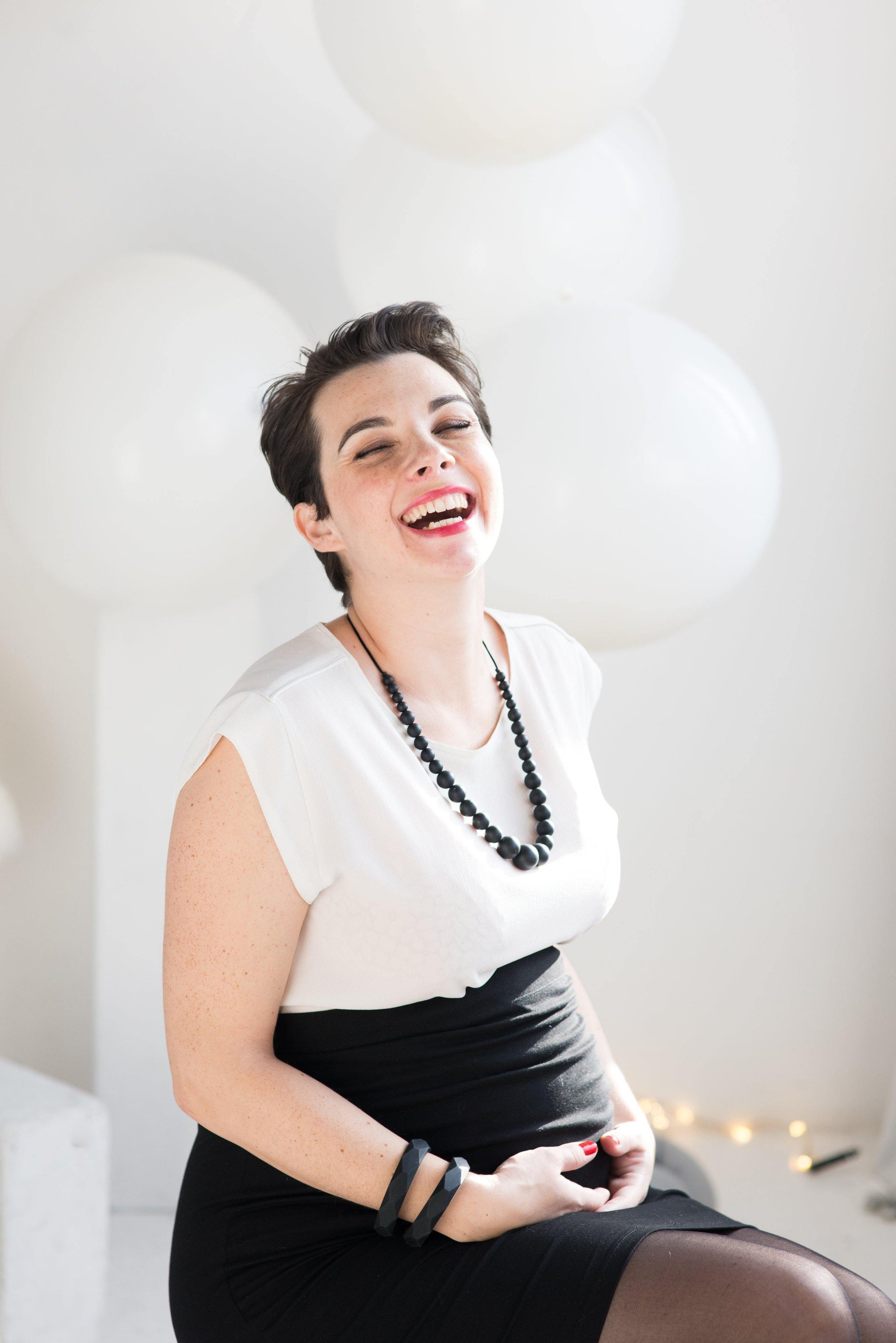 Colomba - | Bijou allaitement, portage et dentition - MintyWendy Perles Hexagonales