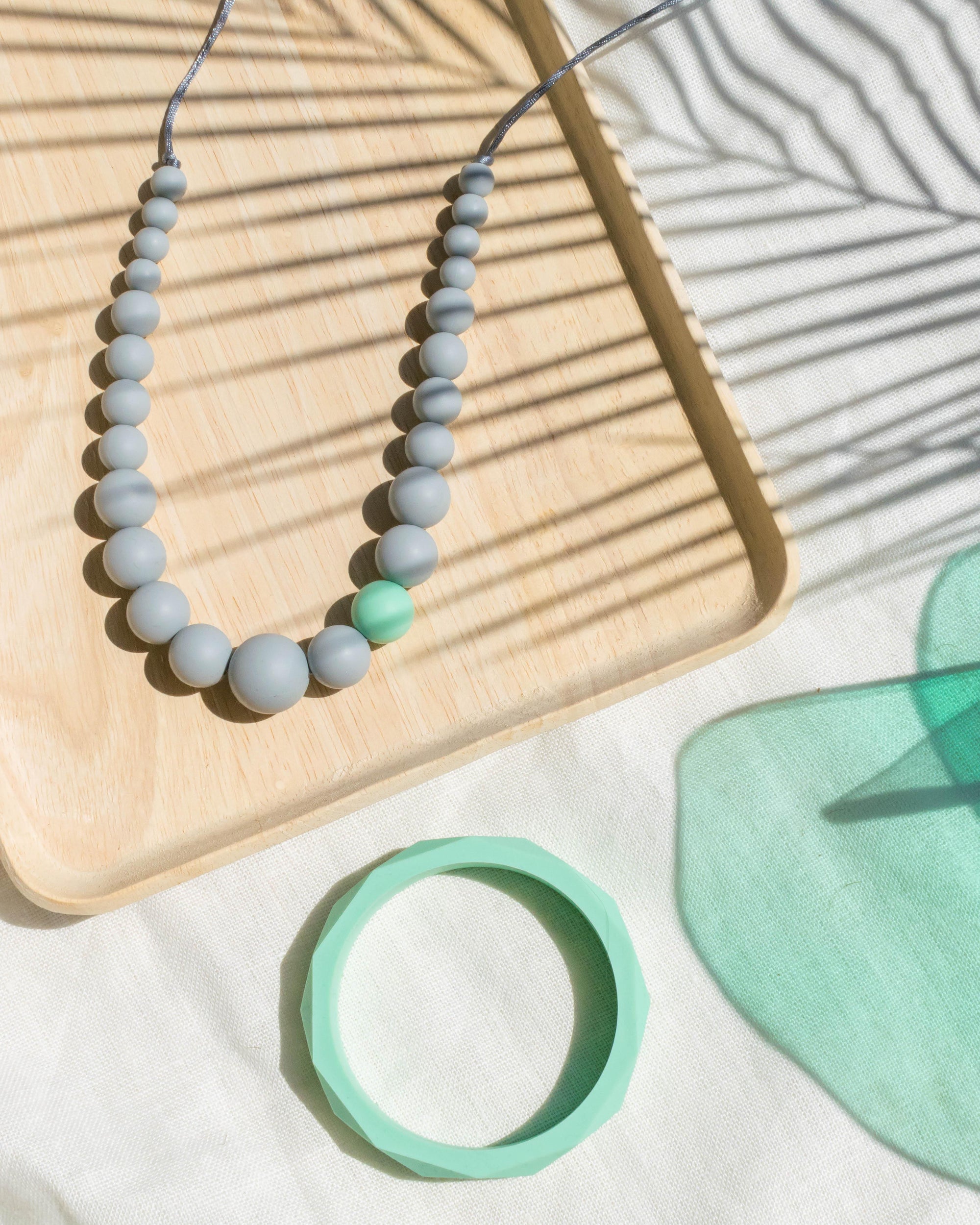 Sam | Collier allaitement, portage et de dentition - MintyWendy Mint